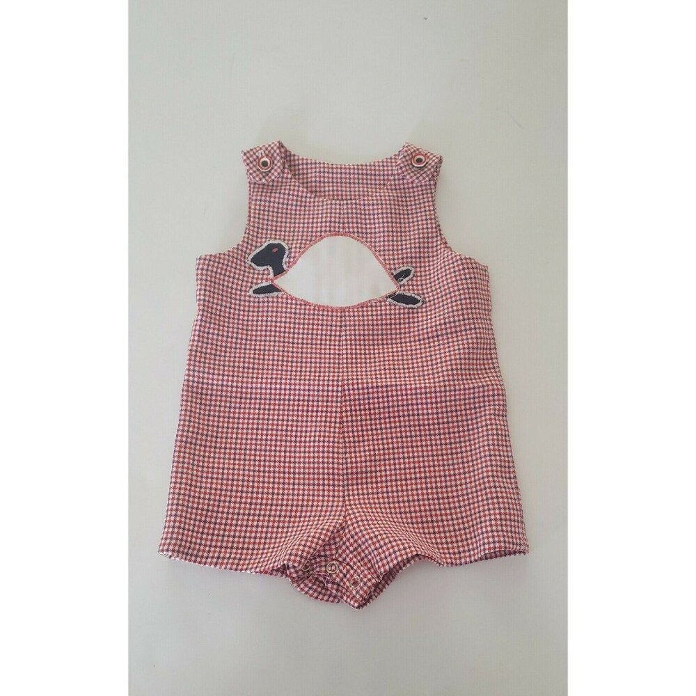 Vintage Handmade Patriotic 4th of July Toddler Turtle Outfit